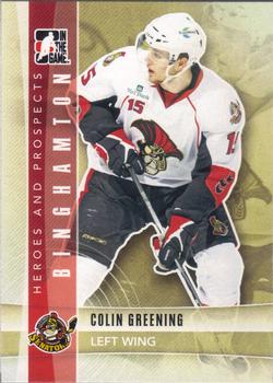 2011-12 In The Game Heroes and Prospects #111 Colin Greening Front