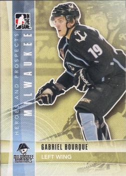 2011-12 In The Game Heroes and Prospects #114 Gabriel Bourque Front