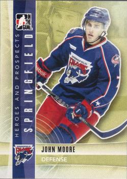 2011-12 In The Game Heroes and Prospects #119 John Moore Front