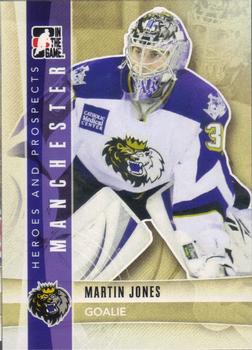 2011-12 In The Game Heroes and Prospects #125 Martin Jones Front