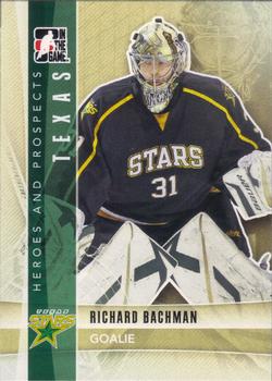 2011-12 In The Game Heroes and Prospects #130 Richard Bachman Front