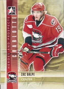 2011-12 In The Game Heroes and Prospects #134 Zac Dalpe Front