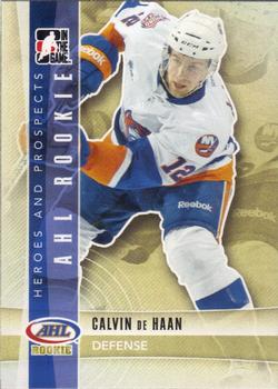 2011-12 In The Game Heroes and Prospects #138 Calvin de Haan Front