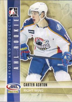 2011-12 In The Game Heroes and Prospects #141 Carter Ashton Front