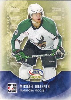 2011-12 In The Game Heroes and Prospects #158 Michael Grabner Front