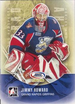 2011-12 In The Game Heroes and Prospects #161 Jimmy Howard Front