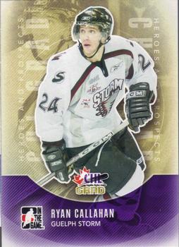 2011-12 In The Game Heroes and Prospects #177 Ryan Callahan Front