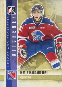 2011-12 In The Game Heroes and Prospects #22 Matia Marcantuoni Front