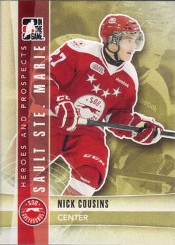 2011-12 In The Game Heroes and Prospects #28 Nick Cousins Front
