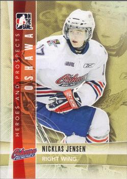 2011-12 In The Game Heroes and Prospects #30 Nicklas Jensen Front