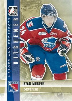 2011-12 In The Game Heroes and Prospects #32 Ryan Murphy Front