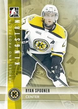 2011-12 In The Game Heroes and Prospects #33 Ryan Spooner Front