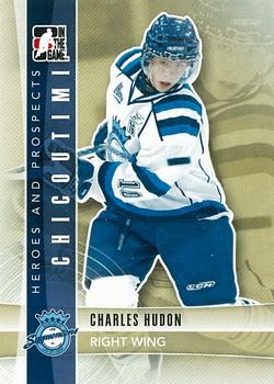 2011-12 In The Game Heroes and Prospects #44 Charles Hudon Front