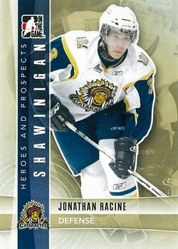 2011-12 In The Game Heroes and Prospects #52 Jonathan Racine Front