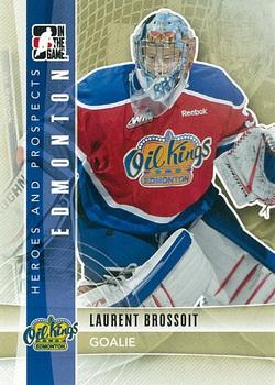 2011-12 In The Game Heroes and Prospects #79 Laurent Brossoit Front