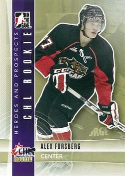 2011-12 In The Game Heroes and Prospects #91 Alex Forsberg Front