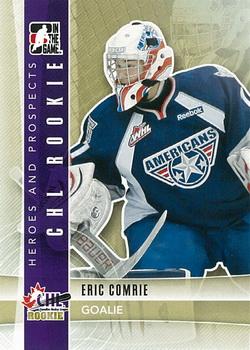 2011-12 In The Game Heroes and Prospects #96 Eric Comrie Front