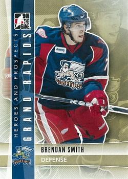2011-12 In The Game Heroes and Prospects #109 Brendan Smith Front