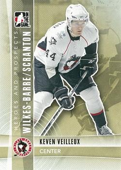 2011-12 In The Game Heroes and Prospects #121 Keven Veilleux Front