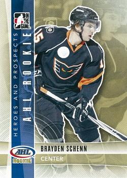 2011-12 In The Game Heroes and Prospects #137 Brayden Schenn Front