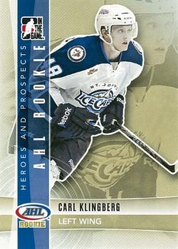 2011-12 In The Game Heroes and Prospects #140 Carl Klingberg Front