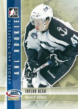 2011-12 In The Game Heroes and Prospects #149 Taylor Beck Front