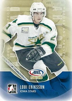 2011-12 In The Game Heroes and Prospects #156 Loui Eriksson Front