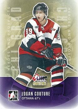 2011-12 In The Game Heroes and Prospects #179 Logan Couture Front