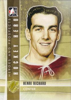 2011-12 In The Game Heroes and Prospects #3 Henri Richard Front