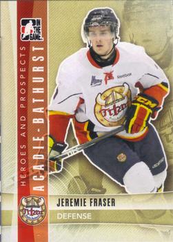 2011-12 In The Game Heroes and Prospects #50 Jeremie Fraser Front