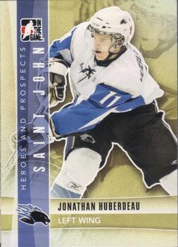 2011-12 In The Game Heroes and Prospects #51 Jonathan Huberdeau Front