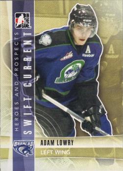 2011-12 In The Game Heroes and Prospects #66 Adam Lowry Front