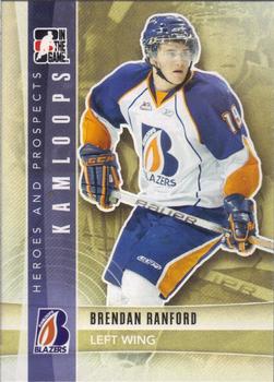 2011-12 In The Game Heroes and Prospects #67 Brendan Ranford Front