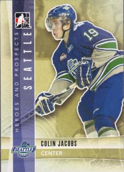 2011-12 In The Game Heroes and Prospects #68 Colin Jacobs Front