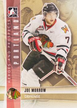 2011-12 In The Game Heroes and Prospects #74 Joe Morrow Front