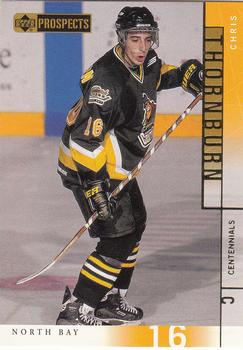 2000-01 Upper Deck CHL Prospects #14 Chris Thorburn Front
