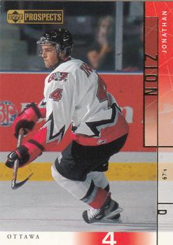 2000-01 Upper Deck CHL Prospects #17 Jonathan Zion Front