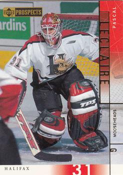 2000-01 Upper Deck CHL Prospects #79 Pascal Leclaire Front