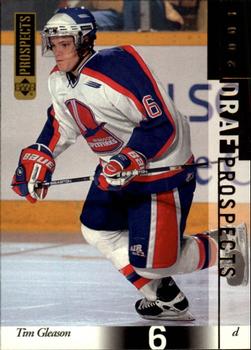 2000-01 Upper Deck CHL Prospects #93 Tim Gleason Front