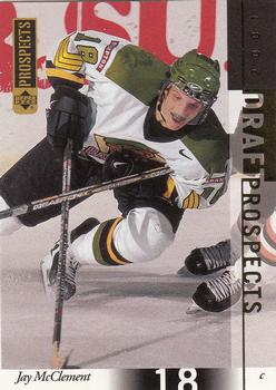 2000-01 Upper Deck CHL Prospects #96 Jay McClement Front