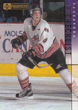 2000-01 Upper Deck CHL Prospects #100 Jay Bouwmeester Front