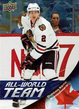 2011-12 Upper Deck - All-World Team #AW9 Duncan Keith  Front