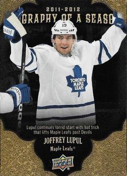 2011-12 Upper Deck - Biography of a Season #BOS13 Joffrey Lupul Front