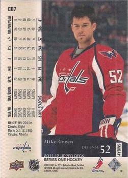 2011-12 Upper Deck - UD Canvas #C87 Mike Green  Back
