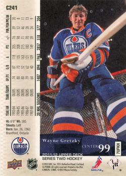 2011-12 Upper Deck - UD Canvas #C241 Wayne Gretzky  Back