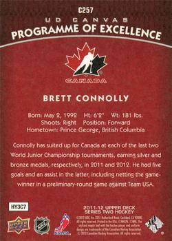 2011-12 Upper Deck - UD Canvas #C257 Brett Connolly  Back