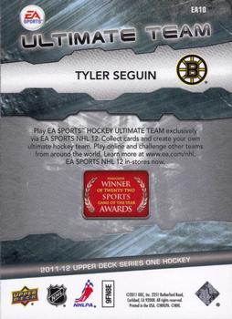 2011-12 Upper Deck - EA Ultimate Team #EA10 Tyler Seguin  Back