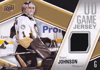 2011-12 Upper Deck - Game Jerseys #GJ-BJ Brent Johnson  Front