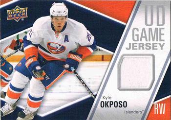 2011-12 Upper Deck - Game Jerseys #GJ-OK Kyle Okposo  Front