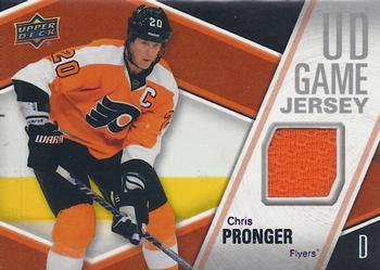 2011-12 Upper Deck - Game Jerseys #GJ-CP Chris Pronger  Front